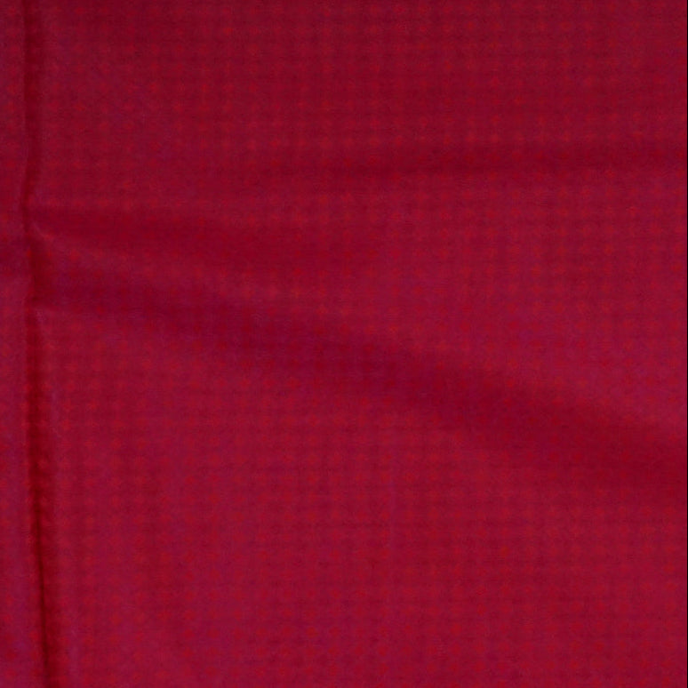 Crimson Red Stravi Silk with lavender - pink pallu and Gold Zari