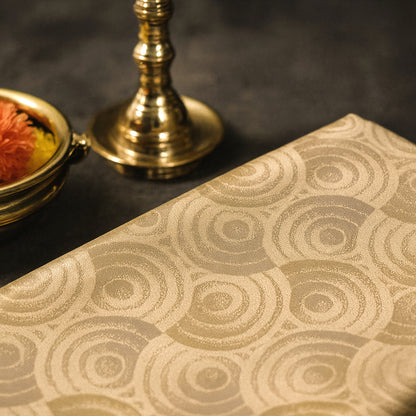 soft beige-gold shade Suhani Silk with a subtle sheen