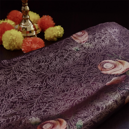 Silk Satin Rich chocolate brown shade with a subtle sheen