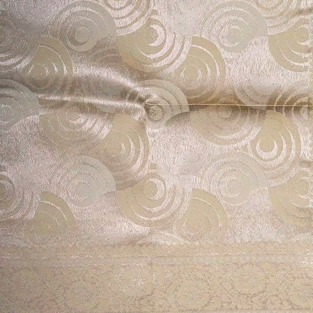 soft beige-gold shade Suhani Silk with a subtle sheen