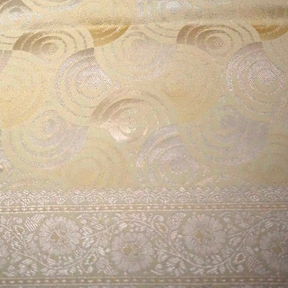 soft beige-gold shade Suhani Silk with a subtle sheen