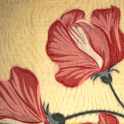 Resham Tussar Soft Ivory shade with a golden sheen