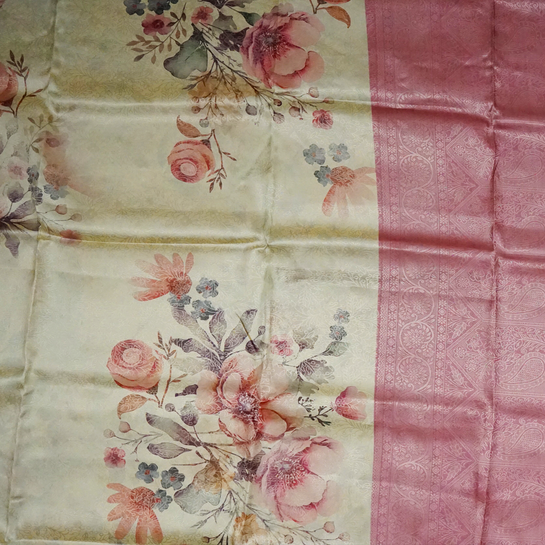 Silk Satin Light golden beige shade with a lustrous satin finish