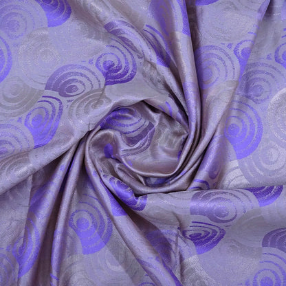 Lavender Suhani Silk saree with silver undertones