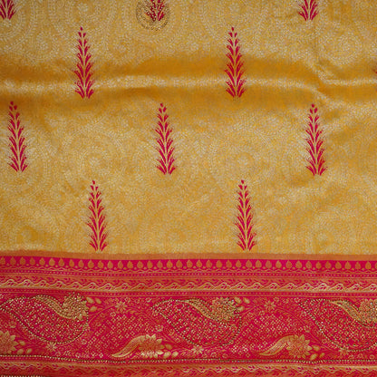 Madhur Bela Rich mustard yellow shade with a golden undertone.