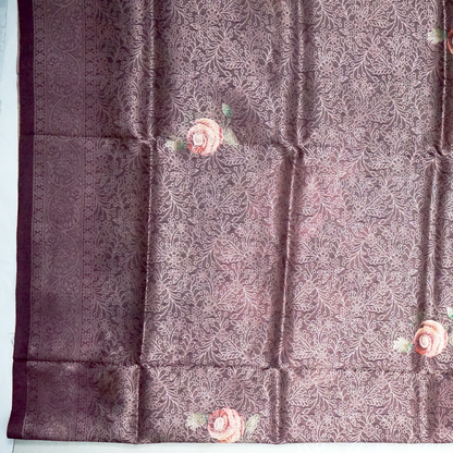 Silk Satin Rich chocolate brown shade with a subtle sheen