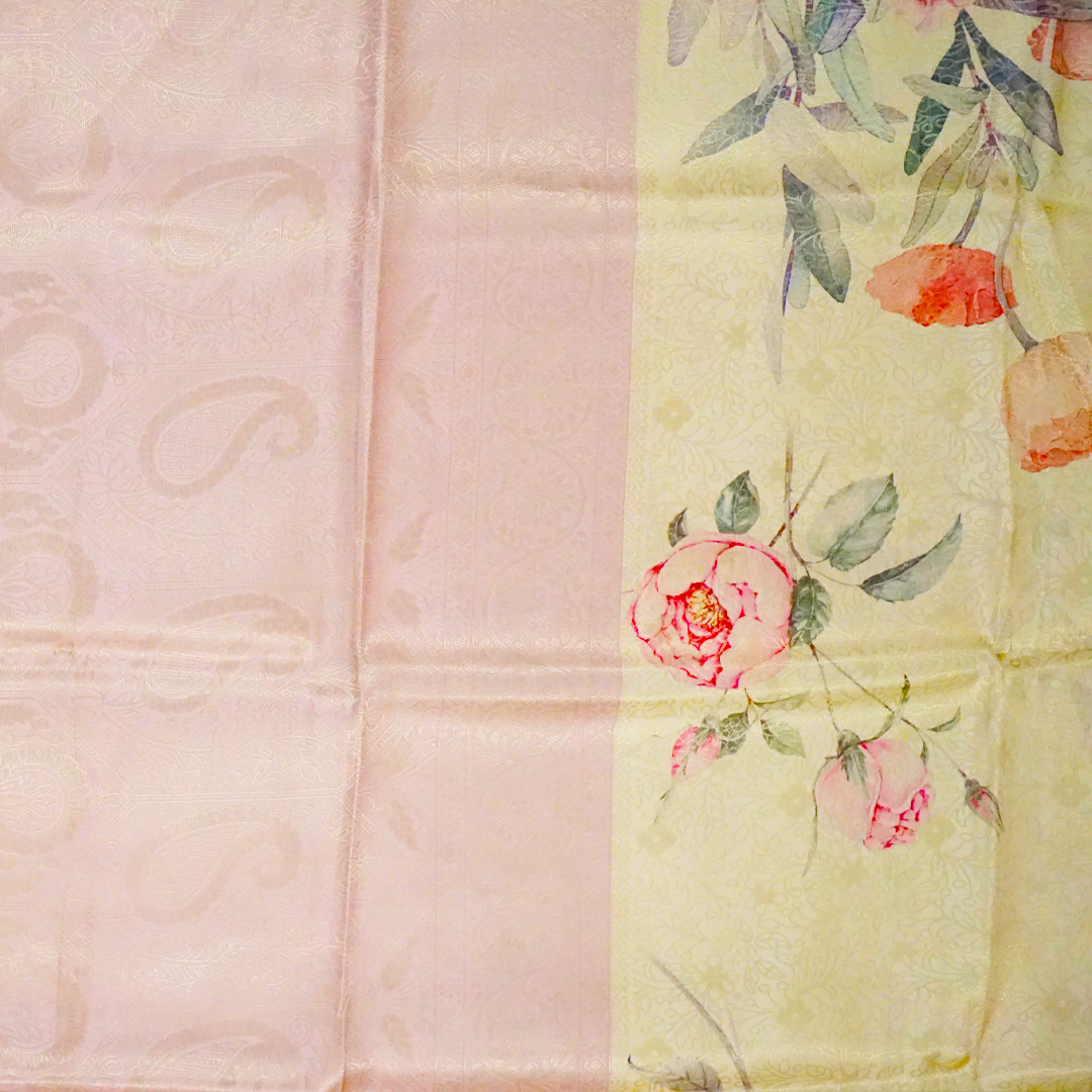 Silk Satin Soft beige or champagne gold color with a gentle satin sheen