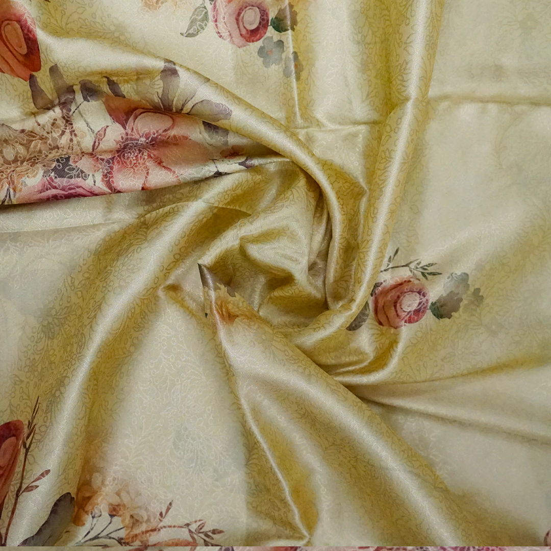 Silk Satin Light golden beige shade with a lustrous satin finish