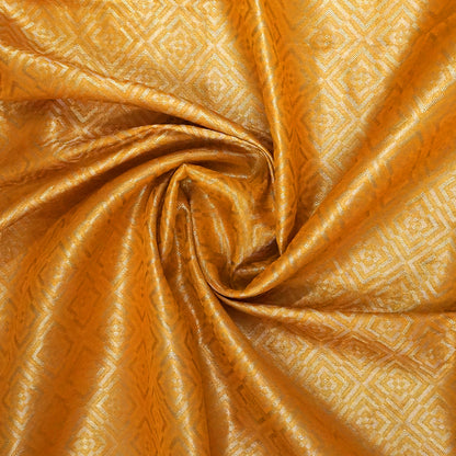 Royal magenta - Gold Raj Virasat silk saree with floral motifs and zari works