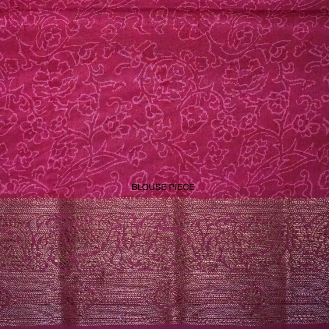 Tanvi in Multicoloured pattern with hues of Maroon, Gold, Navy Blue and Rust