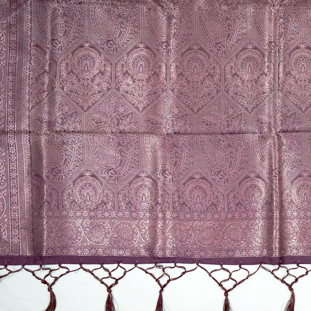 Silk Satin Rich chocolate brown shade with a subtle sheen