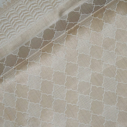 Chandhrika in Soft Ivory - Beige base with floral works