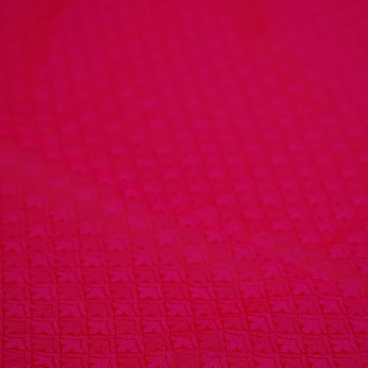 Hamsini Silk saree in Bright crimson red shade with a lustrous silk texture