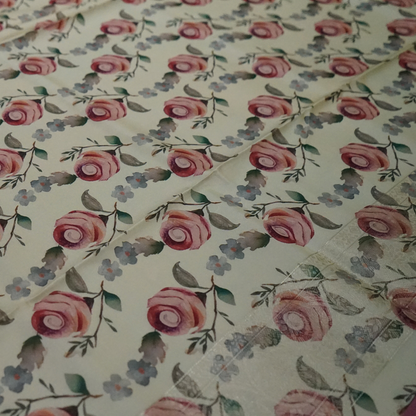 Silk Satin Light golden beige shade with a lustrous satin finish