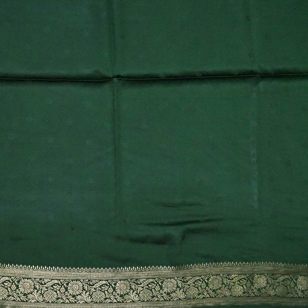 Mint Green Mahalakshmi Viscose with Golden Zari