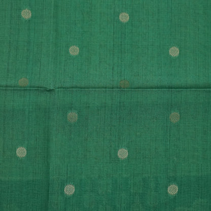 Pink Gokul Tussar with Green border