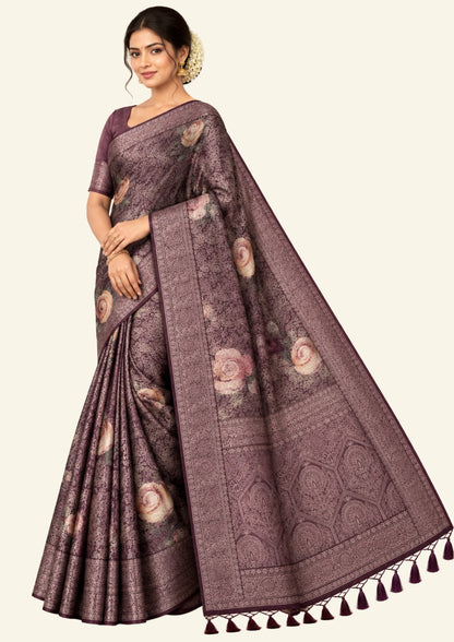 Silk Satin Rich chocolate brown shade with a subtle sheen