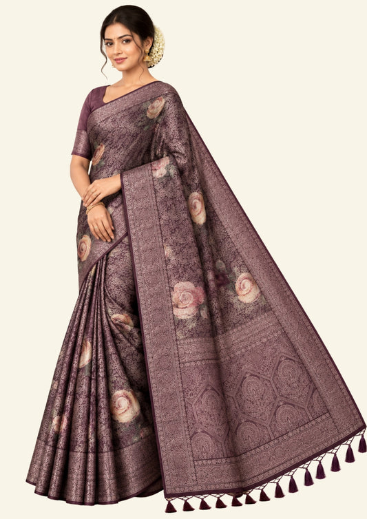 Silk Satin Rich chocolate brown shade with a subtle sheen