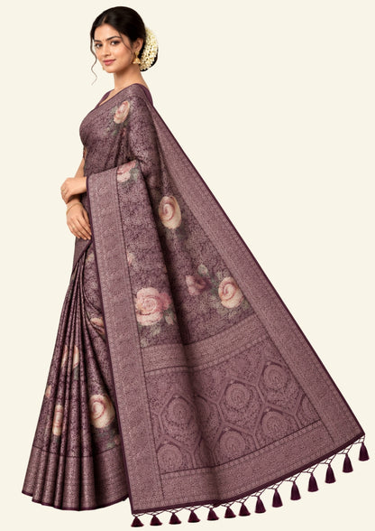 Silk Satin Rich chocolate brown shade with a subtle sheen