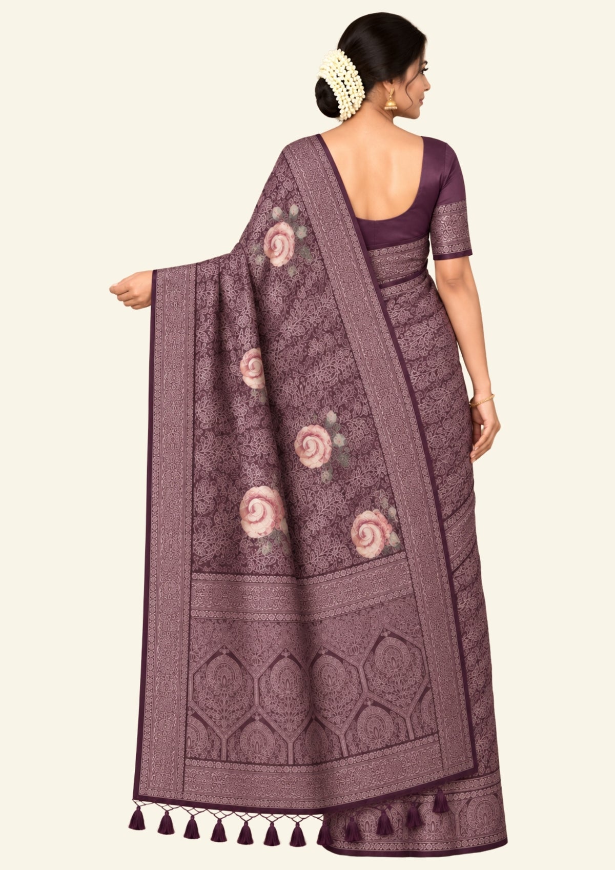 Silk Satin Rich chocolate brown shade with a subtle sheen