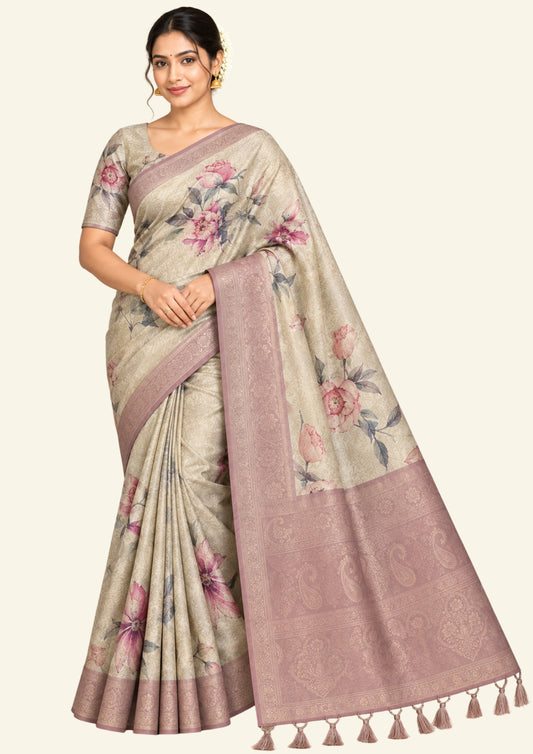 Silk Satin Soft beige or champagne gold color with a gentle satin sheen