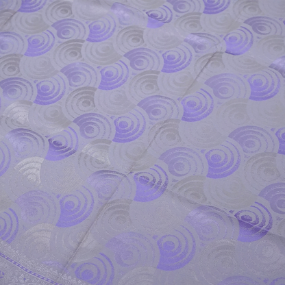 Lavender Suhani Silk saree with silver undertones