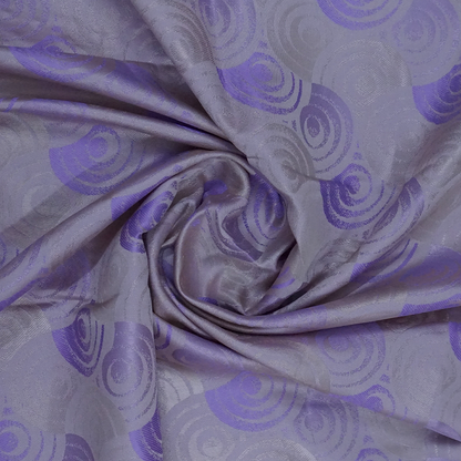 Lavender Suhani Silk saree with silver undertones