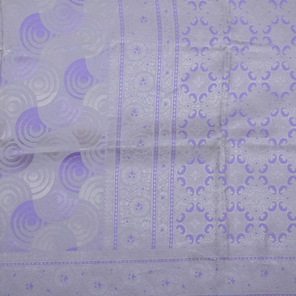 Lavender Suhani Silk saree with silver undertones